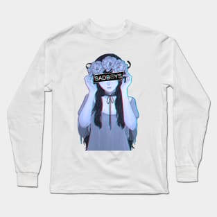 Aesthetic Japanese Girl 9 v3 Long Sleeve T-Shirt